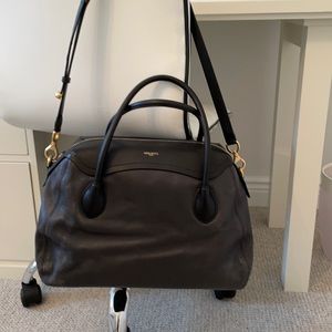 Leather tote
